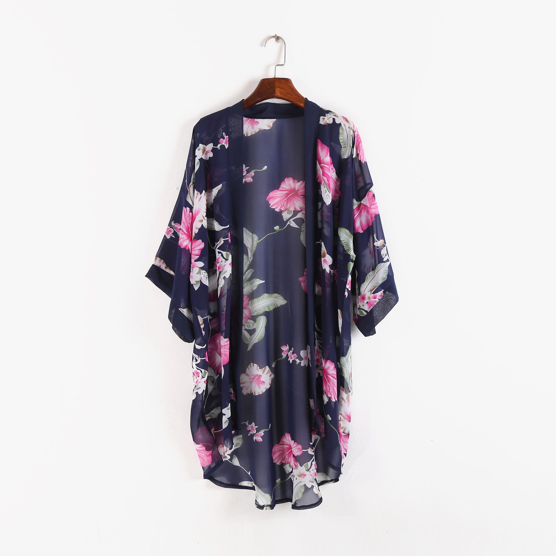 Simple Travel Travel Beach Bikini Sun Protection Cardigan Blouse